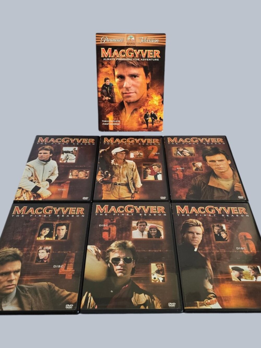 MacGyver: The Complete First Season (DVD, 1985-86, 2005, 6 Discs)